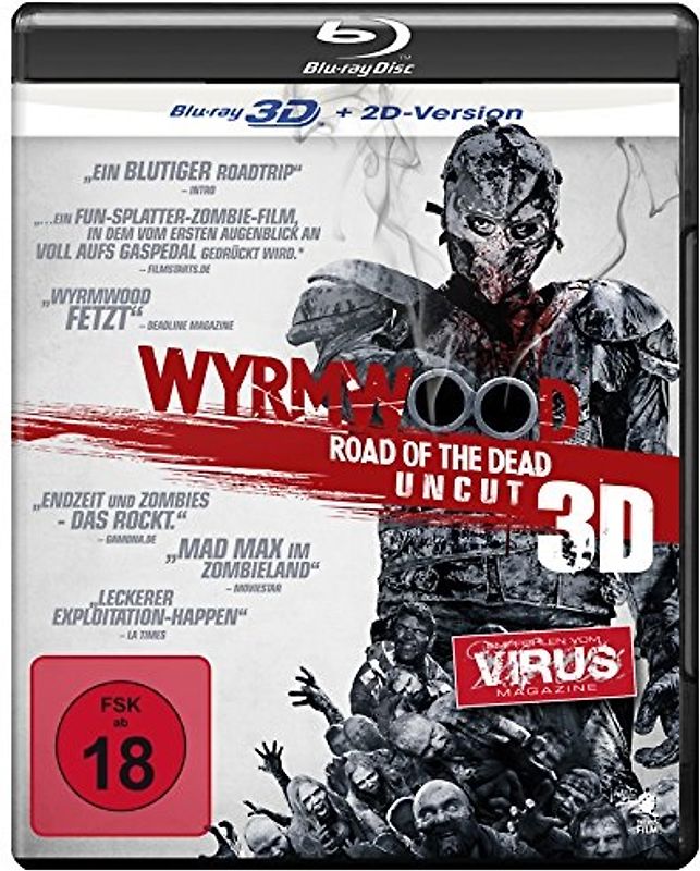 Wyrmwood - Road of the Dead 3D [inkl. 2D Version] 3D Blu-ray Disc