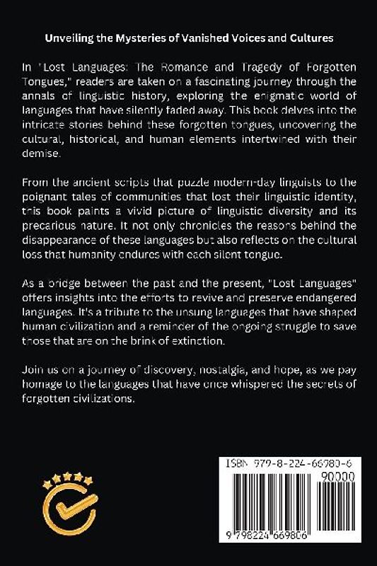 Lost Languages - The Romance and Tragedy of Forgotten Tongues