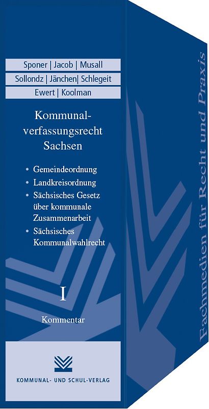 Kommunalverfassungsrecht Sachsen