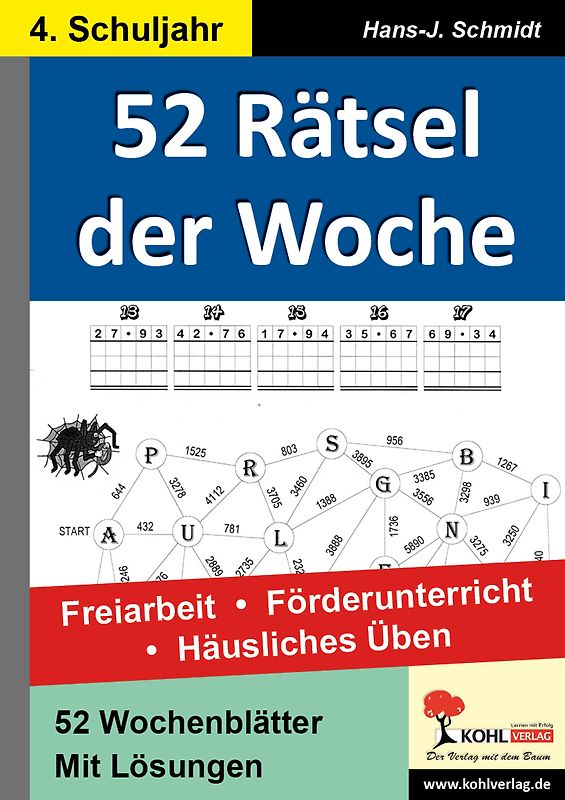 52 Rätsel der Woche / Klasse 4