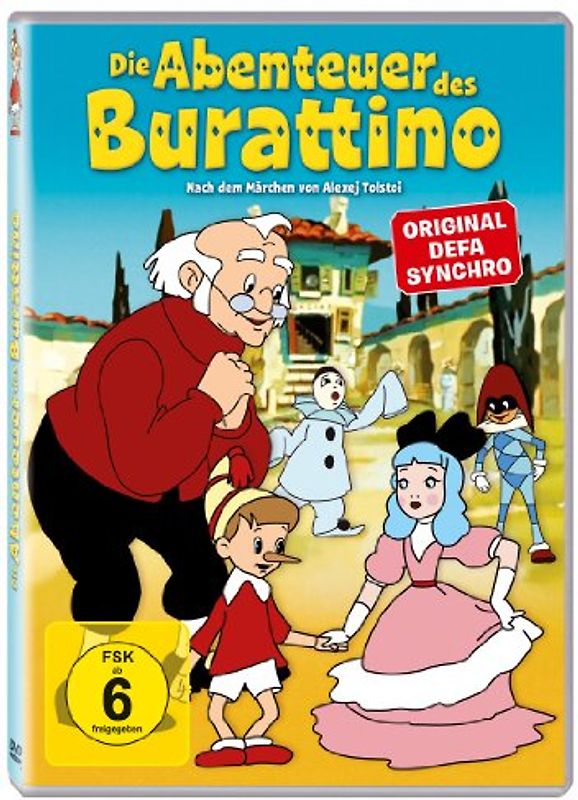 Die Abenteuer des Burattino DVD