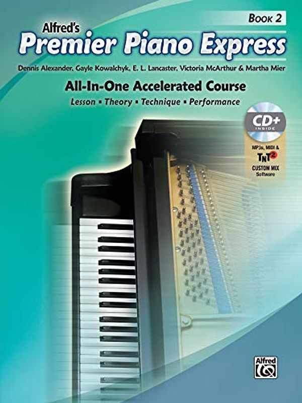 Premier Piano Express, Bk 2: All-In-One Accelerated Course, Book, CD-ROM & Online Audio & Software (Premier Piano Course)