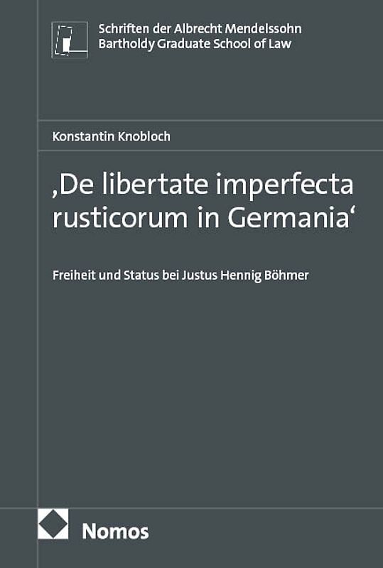 ,De libertate imperfecta rusticorum in Germania‘