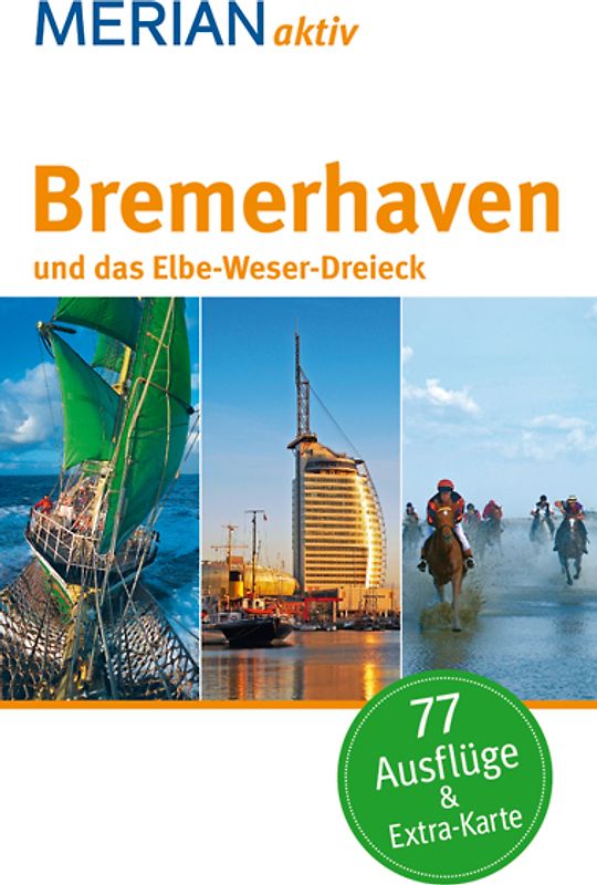 Bremerhaven mit Weser- und Elbemündung