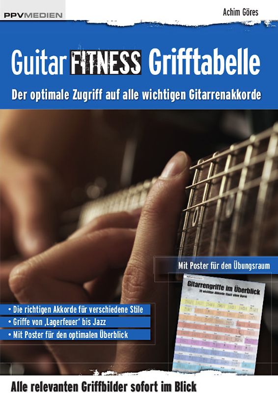 Guitar Fitness Grifftabelle