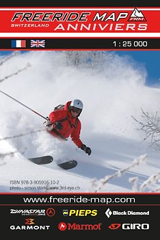 Freeride Map Anniviers