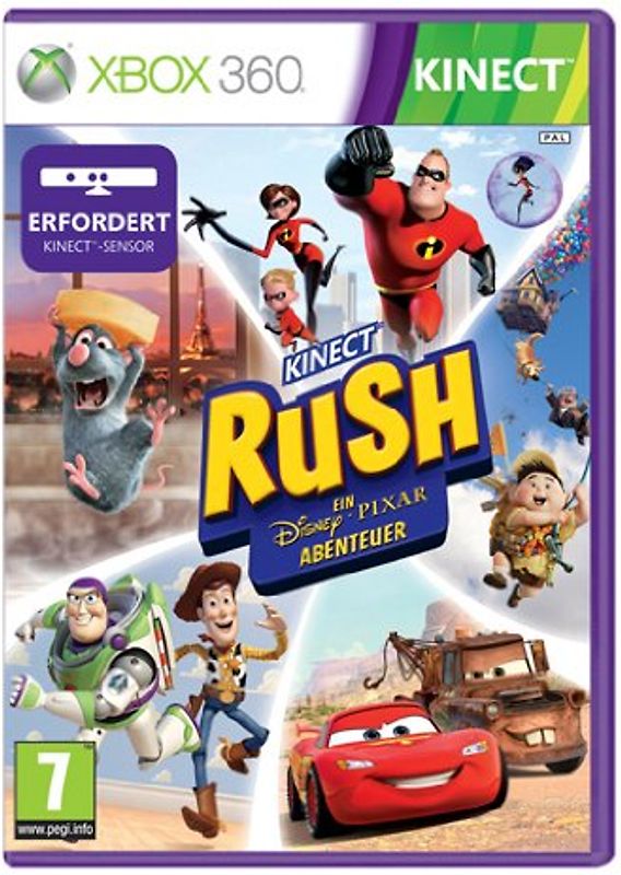 Kinect Rush: A Disney Pixar Adventure [Kinect erforderlich Internationale Version] Xbox 360