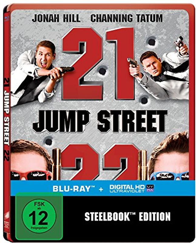 21 & 22 Jump Street [Steelbook, 2 Discs] Blu-ray Disc