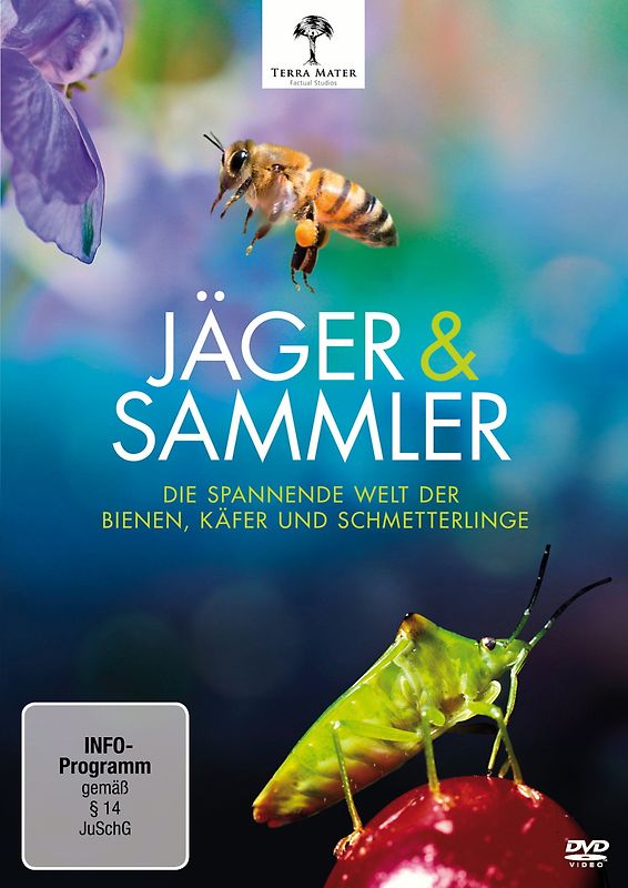Jäger & Sammler - Die spannende Welt der Bienen, Käfer und Schmetterlinge DVD