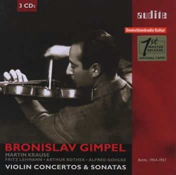 Gimpel,Bronislaw - Violinkonzerte & Sonaten [3 CDs]