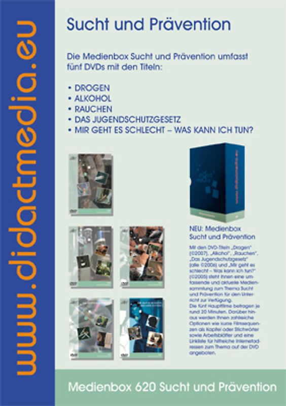 Medienbox "Sucht und Prävention"