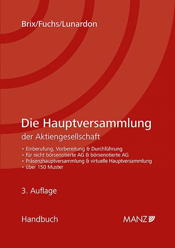Die Hauptversammlung der Aktiengesellschaft