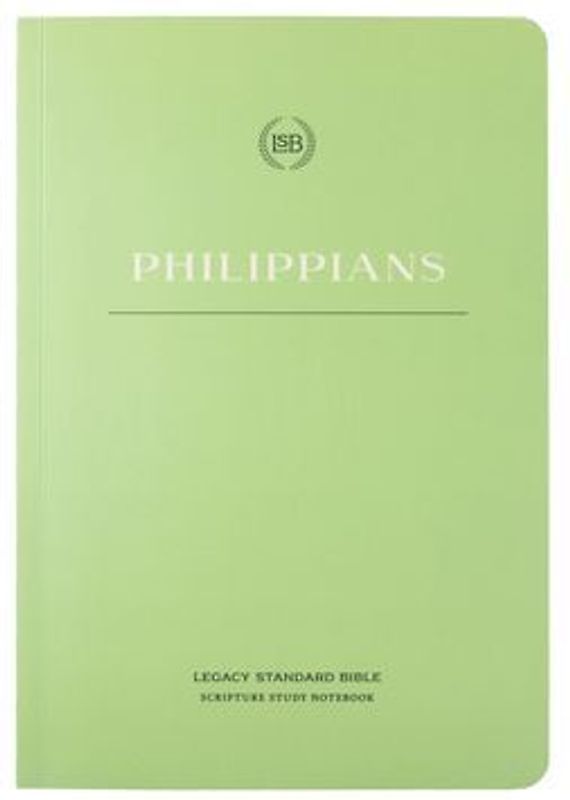 Lsb Scripture Study Notebook: Philippians