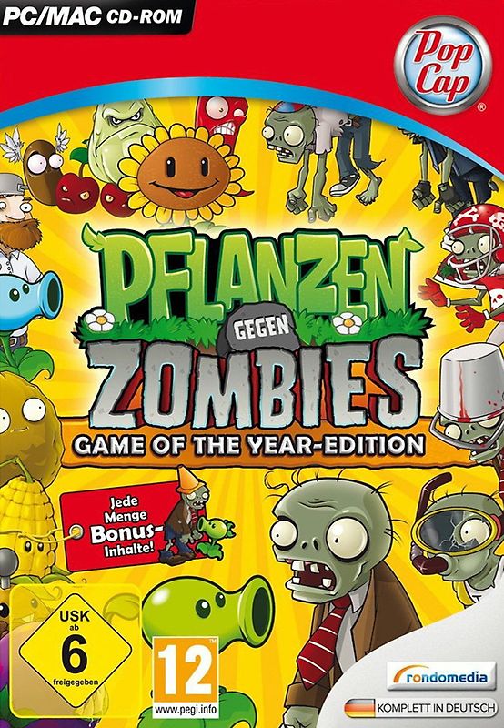 Pflanzen gegen Zombies [Game of the Year Edition] PC Spiele