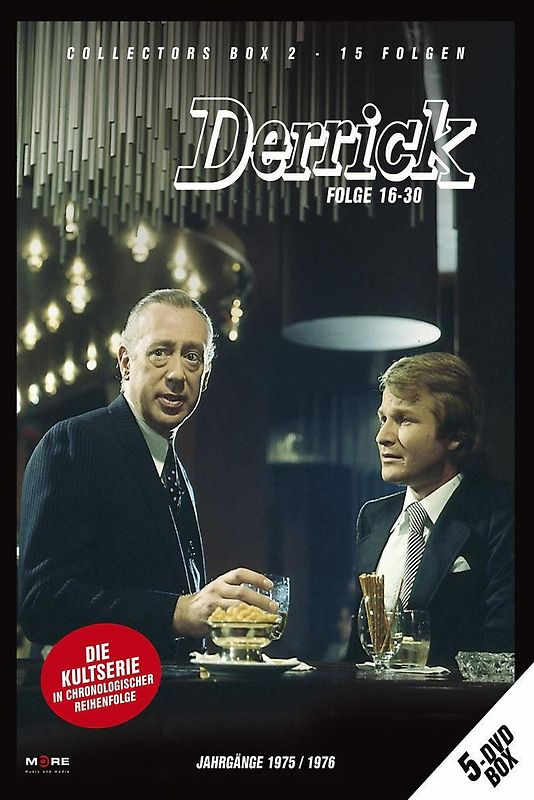 Derrick - Collector's Box Vol. 2 (Folge 16-30) (5 DVDs) DVD