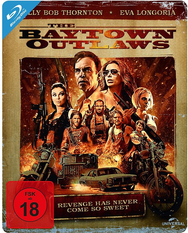 The Baytown Outlaws [Steelbook, Limited Edition] Blu-ray Disc