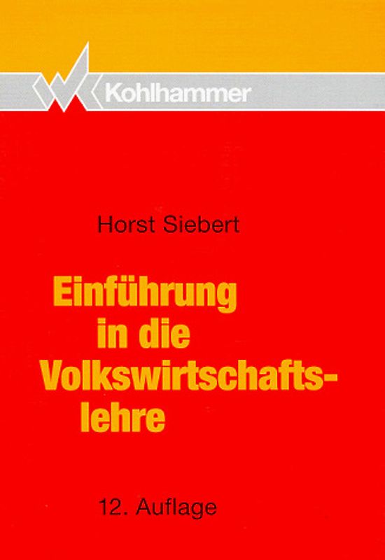 Einführung in die Volkswirtschaftslehre