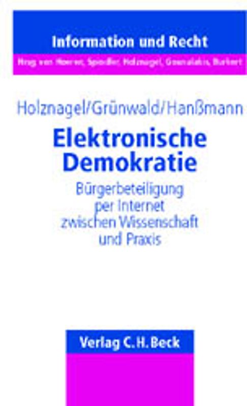 Elektronische Demokratie