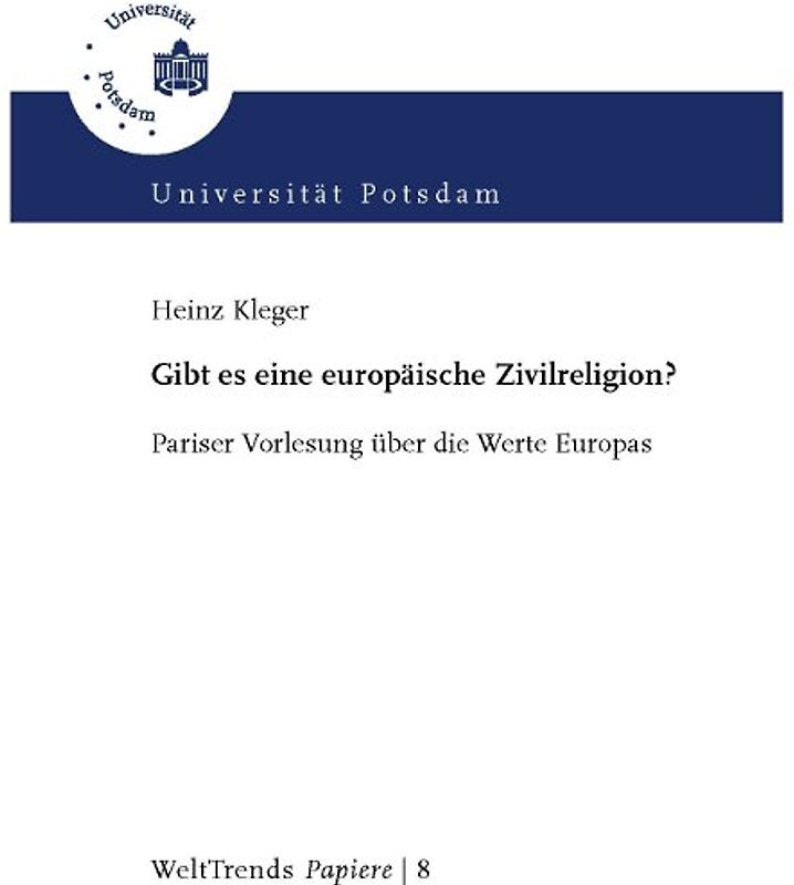 Gibt es eine europäische Zivilreligion?