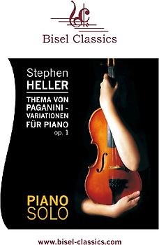 Thema von Paganini - Variationen für Piano, Op. 26