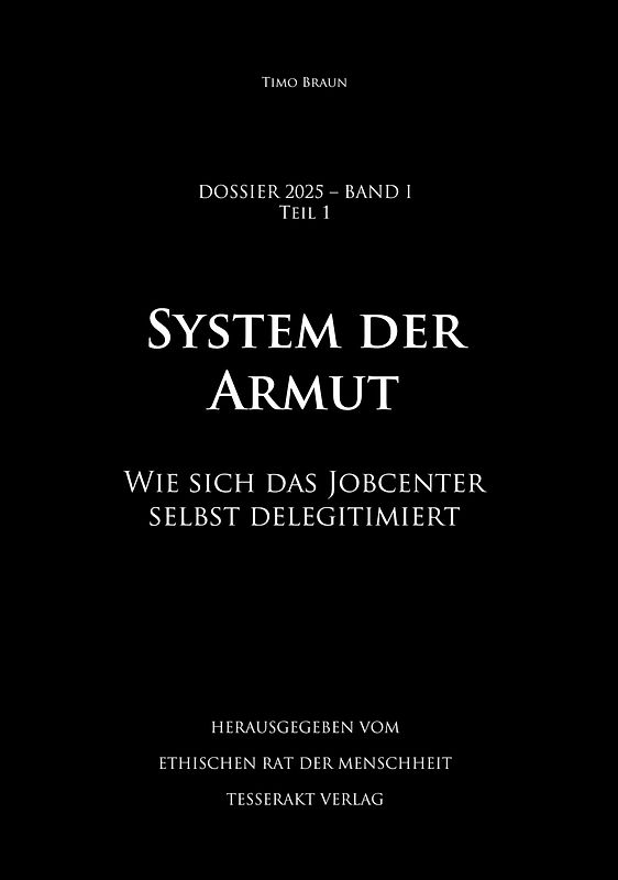 Dossier 2025 - Band I, Teil 1 - System der Armut