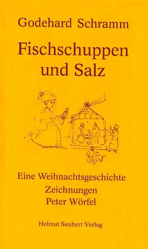 Fischschuppen und Salz