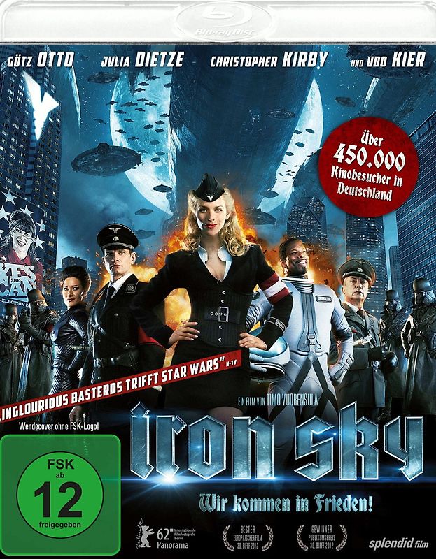 Iron Sky Wir Kommen In Frieden Blu-ray Disc