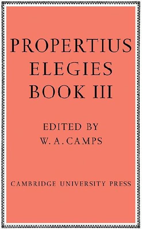 Elegies Bk 3 Camps