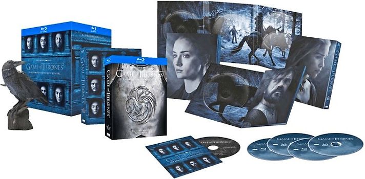Game of Thrones - Die komplette sechste Staffel [5 Discs, Limitierte Edition, inkl. Rabe Statue] Blu-ray Disc