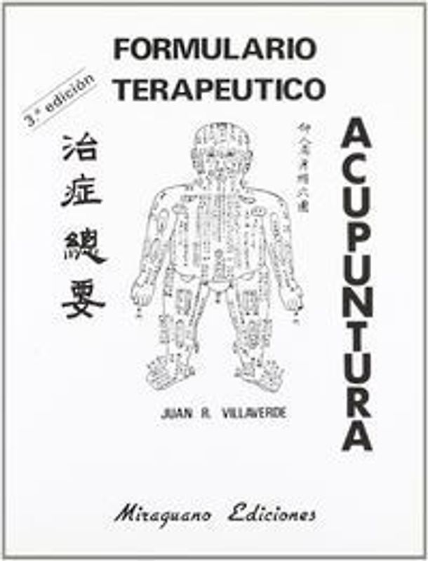 Formulario terapéutico de acupuntura