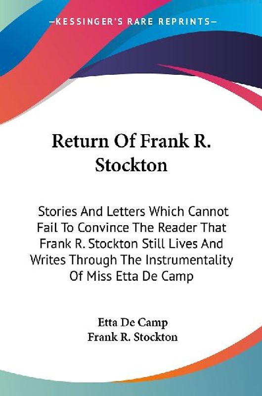 Return Of Frank R. Stockton