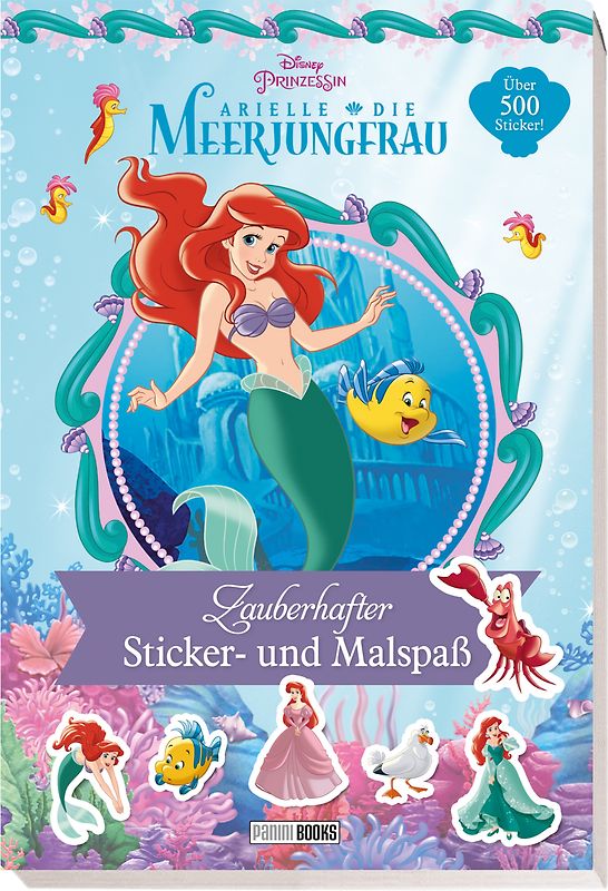 Disney Prinzessin: Arielle die Meerjungfrau - Zauberhafter Sticker- und Malspaß