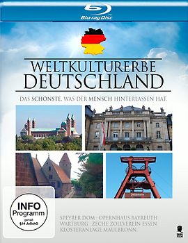 Weltkulturerbe Deutschland - Das schönste, was der Mensch hinterlassen hat. [Blu-ray] Blu-ray Disc
