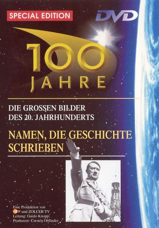 100 Jahre - Namen, die Geschichte schrieben - Guido Knopp DVD