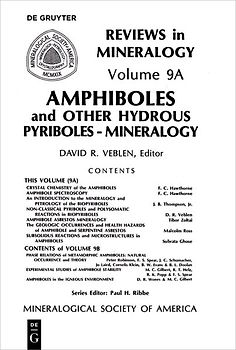 Amphiboles and Other Hydrous Pyriboles