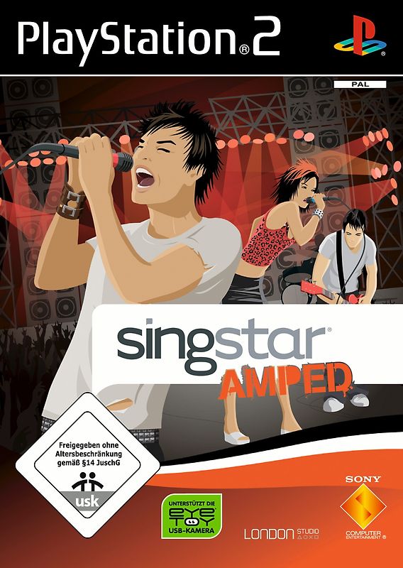 SingStar: Amped [nur Software] PlayStation 2