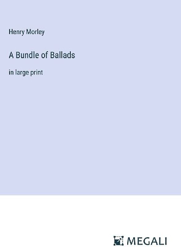 A Bundle of Ballads