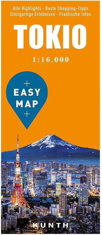 KUNTH EASY MAP Tokio 1:16.000