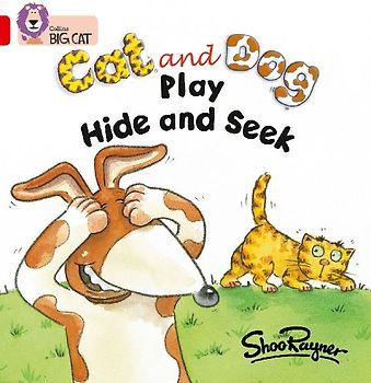 Cat and Dog Play Hide and Seek
