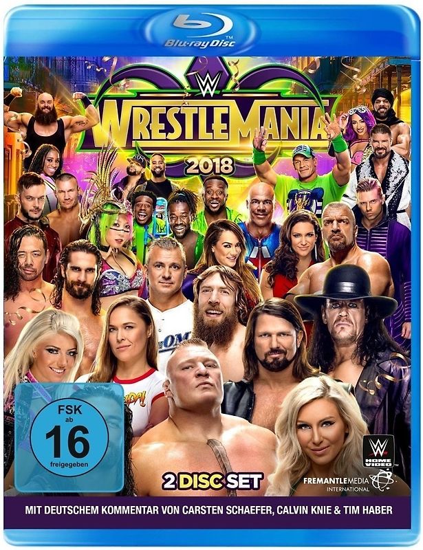 WWE - Wrestlemania XXXIV [2 Discs] Blu-ray Disc