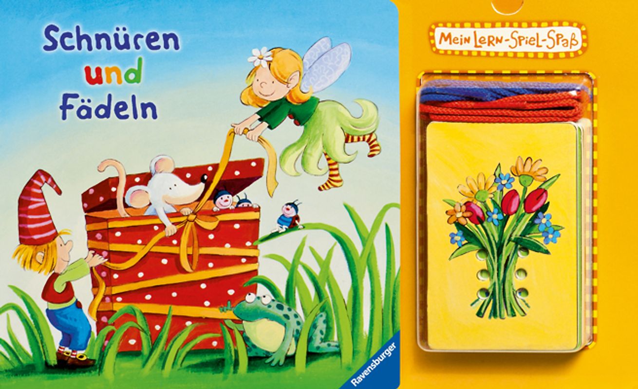 Mein Lern-Spiel-Spaß: Schnüren und Fädeln