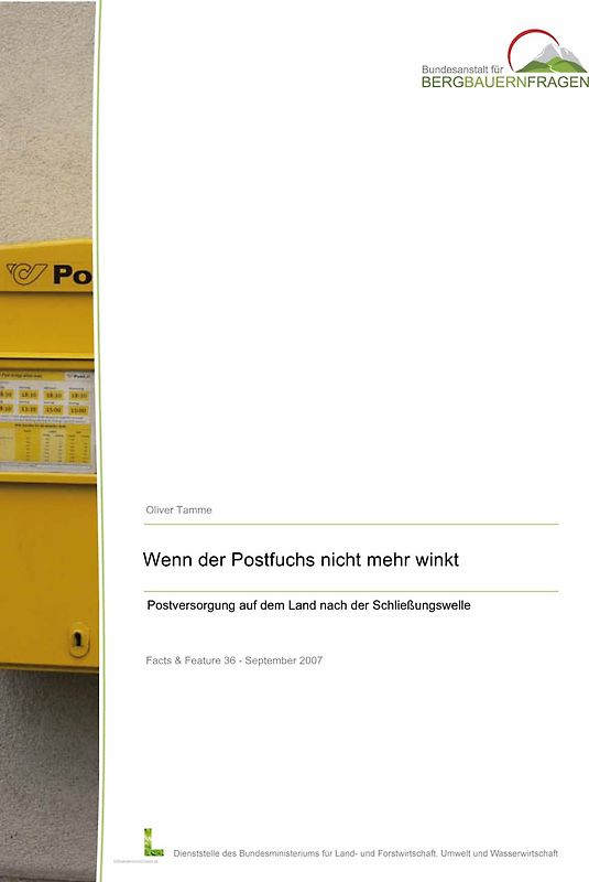 Wenn der Postfuchs nicht mehr winkt