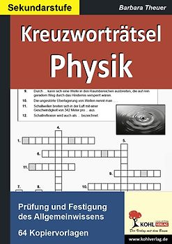 Kreuzworträtsel Physik