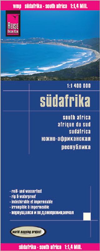 Reise Know-How Landkarte Südafrika / South Africa (1:1.400.000)