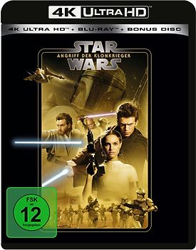 Star Wars: Episode II - Angriff der Klonkrieger [inkl. 2 Blu-rays] 4K Ultra HD Blu-ray