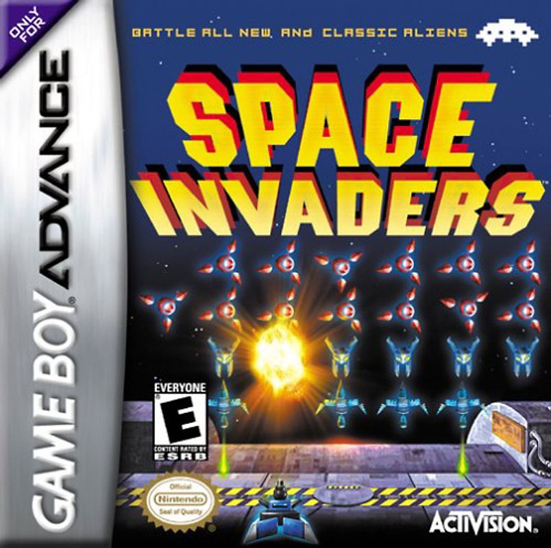 Space Invaders Nintendo Game Boy Advance