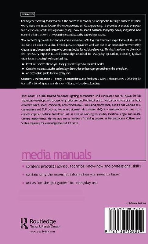 Audio for Single Camera Operation