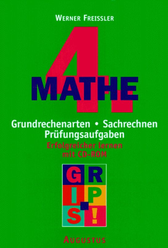 Mathe 4. Grundrechenarten. Sachrechnen. Prüfungsaufgaben