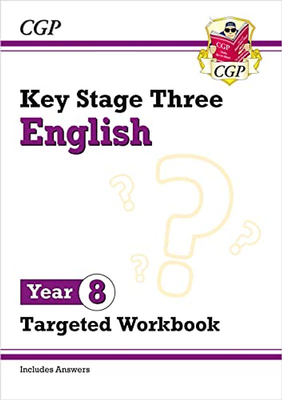 New KS3 English Year 8 Targeted Workbook (with answers) (CGP KS3 English)
