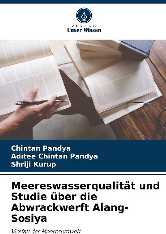 Meereswasserqualität und Studie über die Abwrackwerft Alang-Sosiya